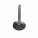 Conveyor Components Frame & Structure Supports Polyamide Base Stainless Steel Threads Leveler Articulating 4" Diameter 3" Spindle 1/2"-13 Thread 