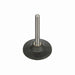 Conveyor Components Frame & Structure Supports Polyamide Base Stainless Steel Threads Leveler Articulating 4-3/8" Diameter 4-1/2" Spindle 3/4"-10 Thread 