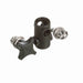 Conveyor Components Product Guides & Brackets Polyamide Cross Block With Knob With Nut For 5/8" Rod 