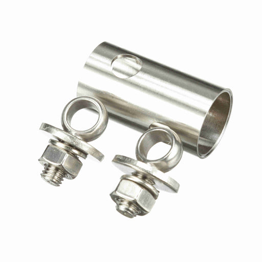 Conveyor Components Product Guides & Brackets Stainless Steel Cross Block With Nut For 1/2" Rod 