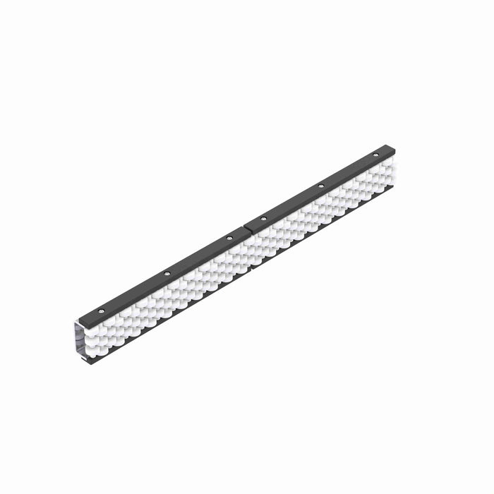 Conveyor Components Product Guides & Brackets Stainless Steel Channel Acetal Beads Beadwall Roller Combiner 1-1/2" Thick 2-3/4" Wide 2ft Long 