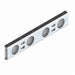 Conveyor Components Product Guides & Brackets Galvanized Steel Channel Acetal Beads Beadwall 1-7/16" Thick 4-5/8" Wide 7ft Long 