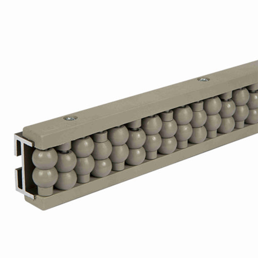 Conveyor Components Product Guides & Brackets Aluminum Channel Acetal Beads Beadwall 1-1/8" Thick 2" Wide 4ft Long 