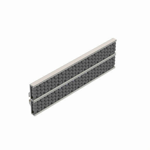 Conveyor Components Product Guides & Brackets Aluminum Channel Acetal Beads Beadwall Speedrail 7/8" Thick 3-3/4" Wide 3ft Long 