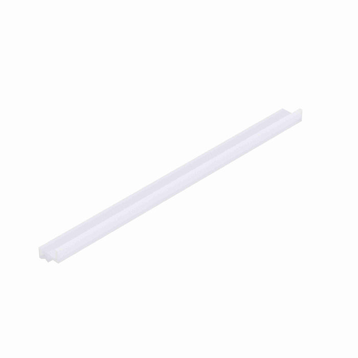 Conveyor Components Wear Strips UHMW White J-Leg J-Shaped 15/16" Wide 13/16" Thick 10ft Long 