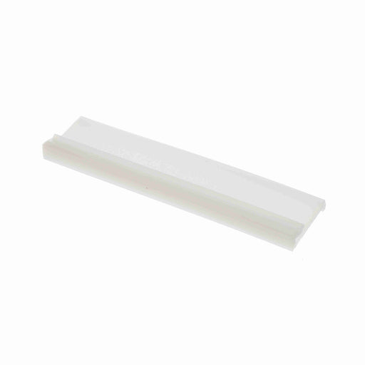 Conveyor Components Wear Strips UHMW White J-Leg J-Shaped 1-1/2" Wide 1/2" Thick 20ft Long 