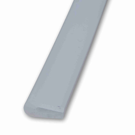 Conveyor Components Wear Strips UHMW White Bar Cap For 1/16" Thick 1/4" Wide 5/8" High 100ft Long 