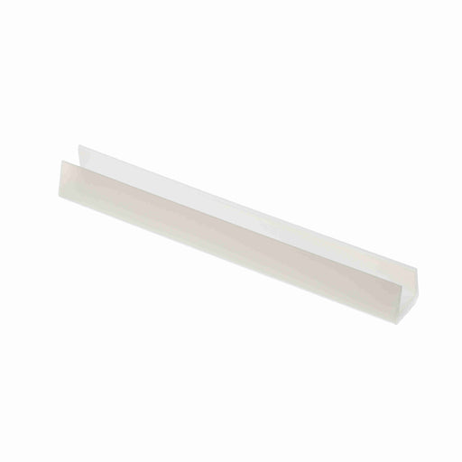 Conveyor Components Wear Strips UHMW White Bar Cap For 1/2" Thick 3/4" Thick 11/16" High 20ft Long 