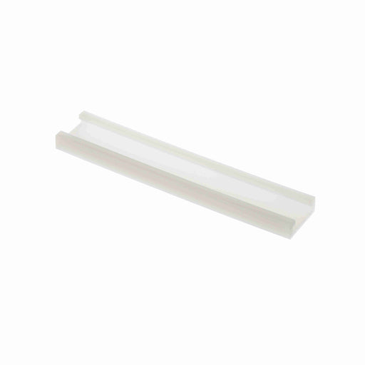 Conveyor Components Product Guides & Brackets UHMW White Guide Rail Cover 1-1/8" Wide 3/8" Thick 20ft Long 