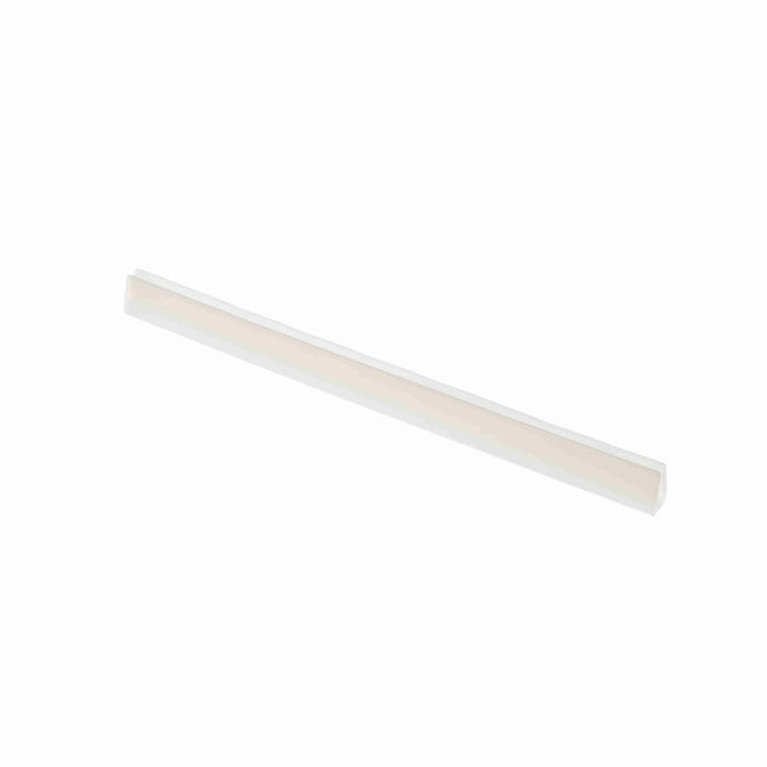 Conveyor Components Wear Strips UHMW White Bar Cap For 1/8" Thick 5/16" Thick 1/2" High 10ft Long 