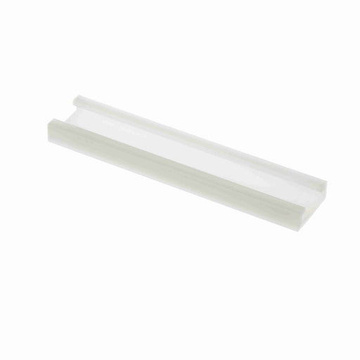 Conveyor Components Wear Strips UHMW White Bar Cover For 3/16" Thick 1-5/16" Thick 7/16" High 20ft Long 