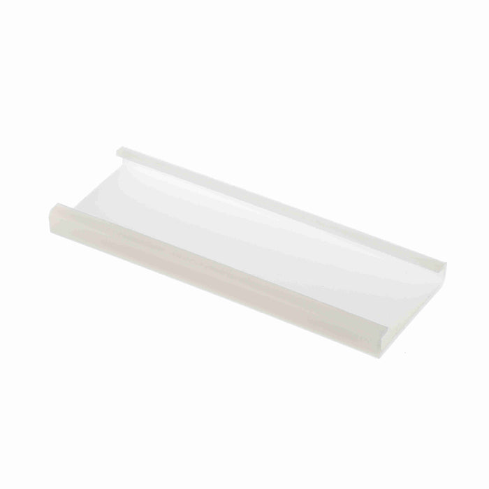 Conveyor Components Wear Strips UHMW White Bar Cover For 3/16" Thick 7/16" Thick 7/16" High 10ft Long 