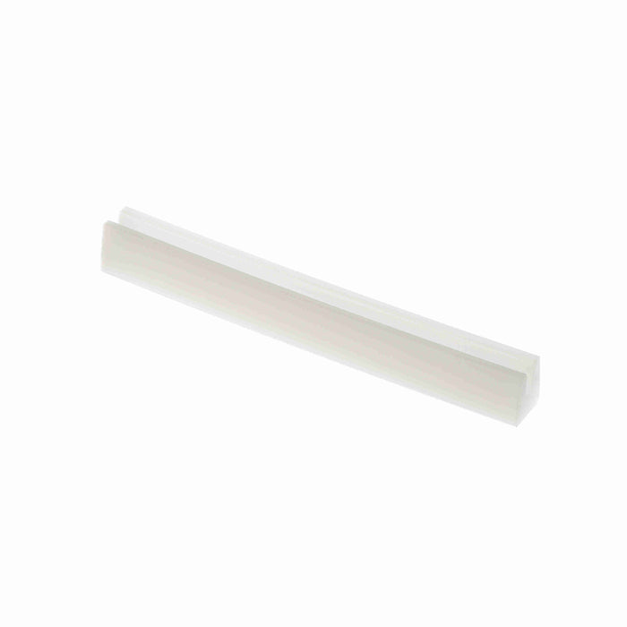 Conveyor Components Wear Strips UHMW White Bar Cap For 3/16" Thick 3/4" Thick 5/8" Wide 10ft Long 