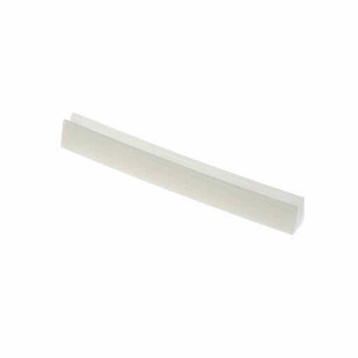 Conveyor Components Wear Strips UHMW White Bar Cap For 7ga Thick 5/8" Wide 3/4" Thick 100ft Long 