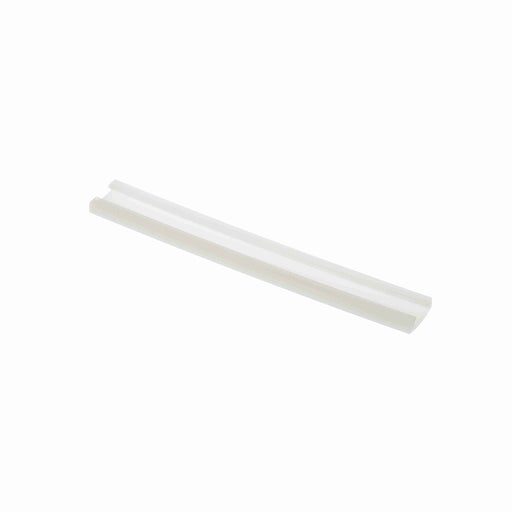 Conveyor Components Product Guides & Brackets UHMW White Guide Rail Cover 13/16" Wide 1/4" Thick 100ft Long 