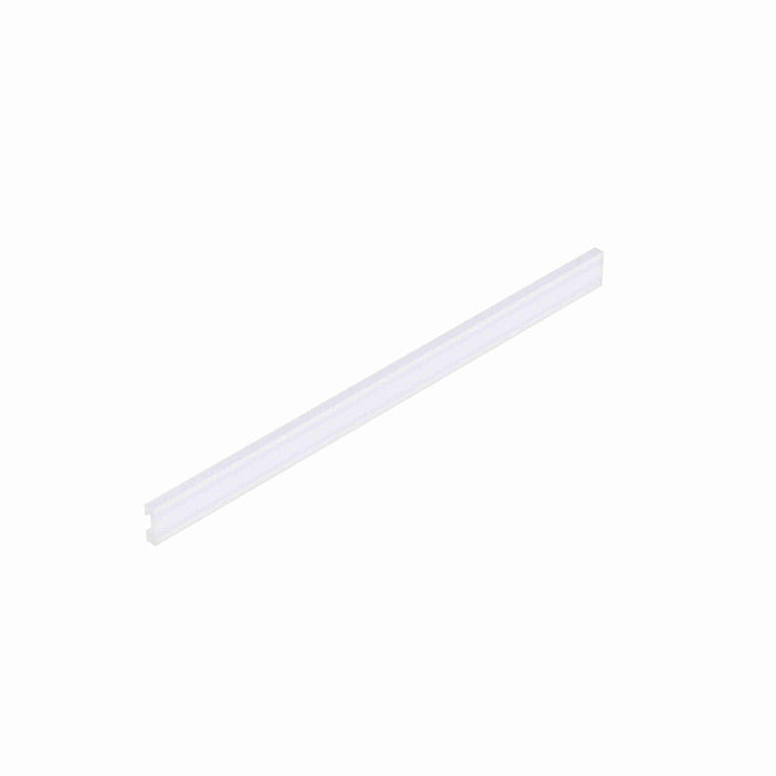 Conveyor Components Product Guides & Brackets UHMW White Guide Rail Cover 13/16" Wide 1/4" Thick 8ft Long 