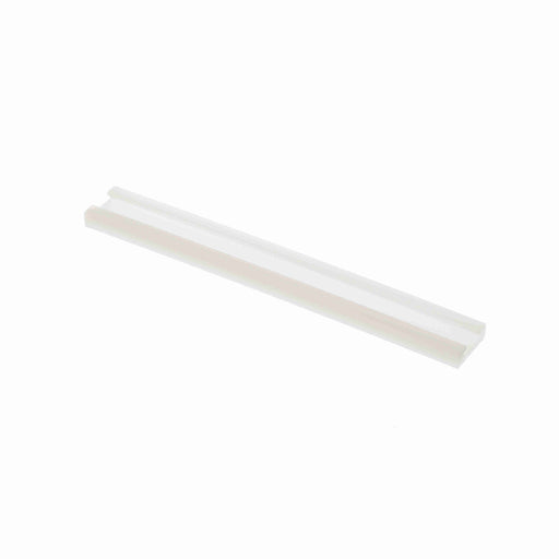 Conveyor Components Product Guides & Brackets UHMW White Guide Rail Cover 1" Wide 1/4" Thick 20ft Long 