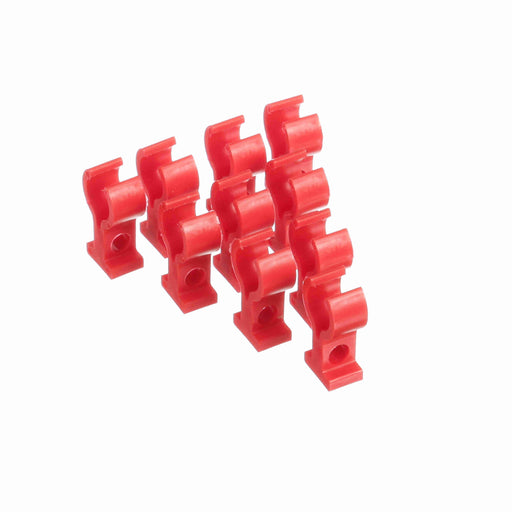 Conveyor Components Product Guides & Brackets Polypropylene SpeedSet Bracket Positioning Collar Red 10mm Long 