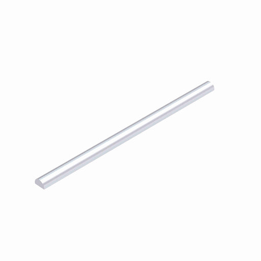 Conveyor Components Wear Strips Stainless Steel Half Round Rod 3/4" Diameter 10ft Long 3/4" Thick 