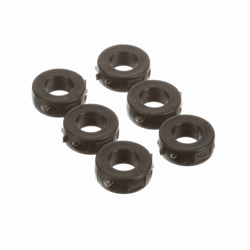 Collars & Couplings Shaft Collars Polyamide Plastic Round Bore Two Piece Clamping 3/4" Bore 