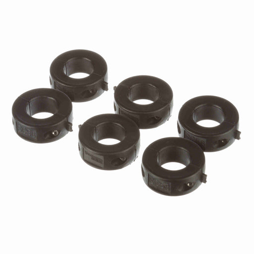 Collars & Couplings Shaft Collars Polyamide Plastic Round Bore Two Piece Clamping 5/8" Bore 