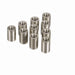 Conveyor Components Hardware Stainless Steel Threaded Tube End 3/4" Tube 16ga Wall 3/8"-16 Thread 