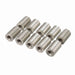 Conveyor Components Hardware Stainless Steel Threaded Tube End 3/4" Tube 16ga Wall 5/16"-18 Thread 