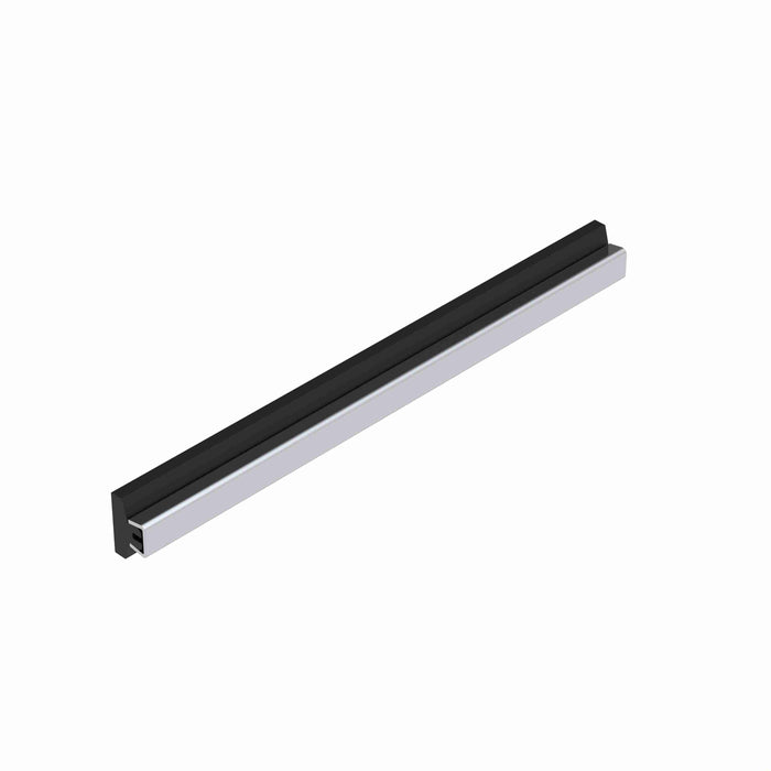 Conveyor Components Wear Strips Stainless Steel Channel Nolu-SD Insert Guide Rail T-Shaped 2-1/4" Wide 13/16" Thick 12ft Long 