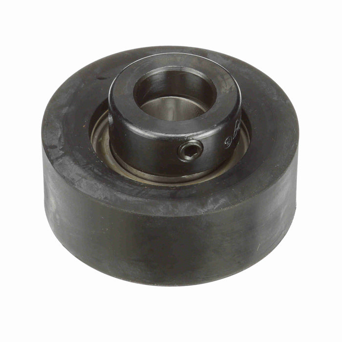 Mounted Rubber Rubber Mounted Cylindrical Cartridge Ball Bearing 52100 Bearing Steel Eccentric Lock