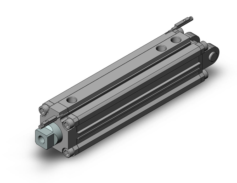 RZQD32-100-80-A90L Cylinder, 3-Position