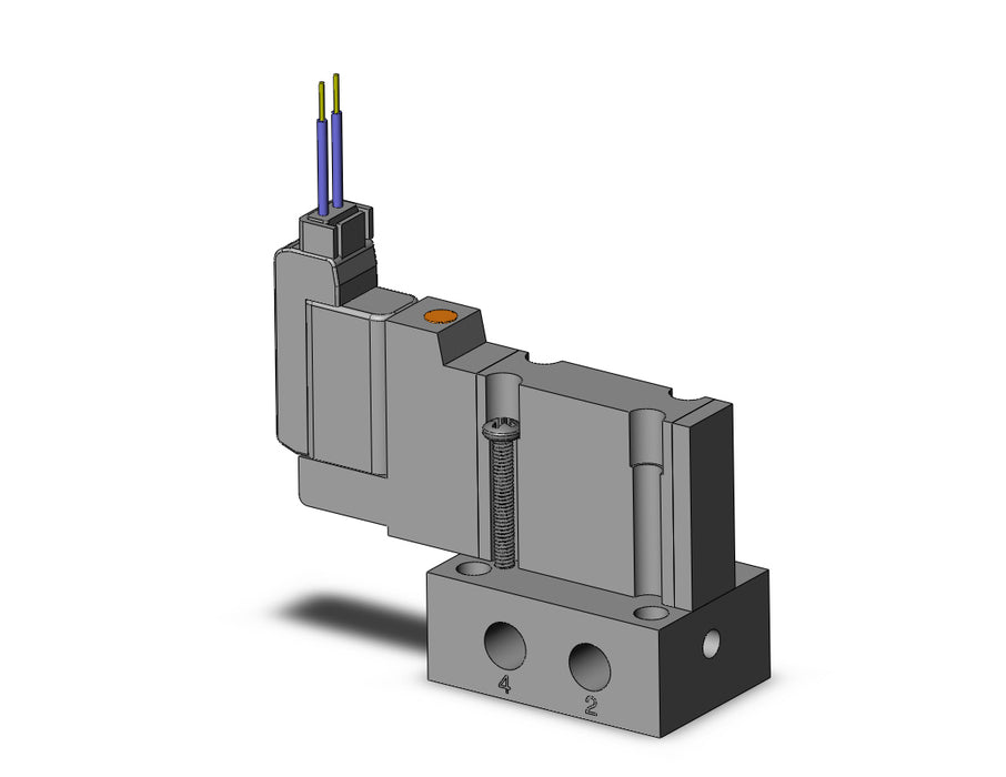 S0715-6M-M5 PLUG LEAD TYPE 5 PORT SOLENOID VALVE
