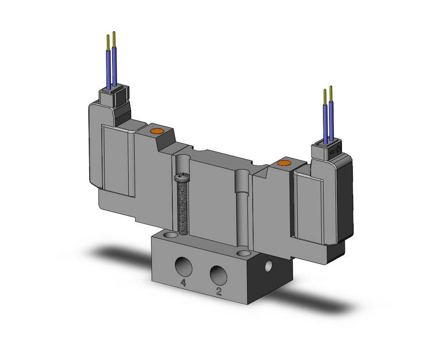 S0725-5M-M5 PLUG LEAD TYPE 5 PORT SOLENOID VALVE
