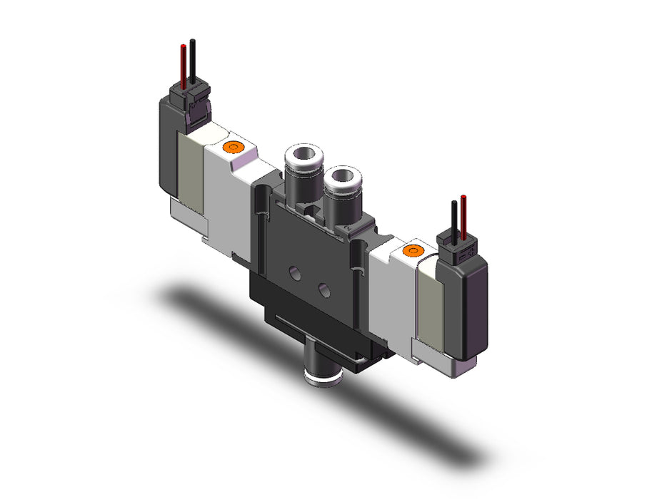 S0726S-5M-C4 Plug Lead Type 5 Port Solenoid Valve