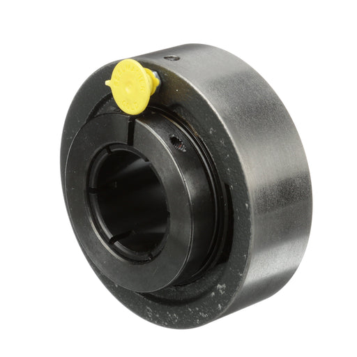 Sealmaster SC-16T Mounted Ball Bearings, Black Oxide Bearing, Cylindrical Cartridge Bearing, 1" Diameter, Cast Iron Housing, Concentric Locking, Felt Labyrinth Seal, Wide Inner Race