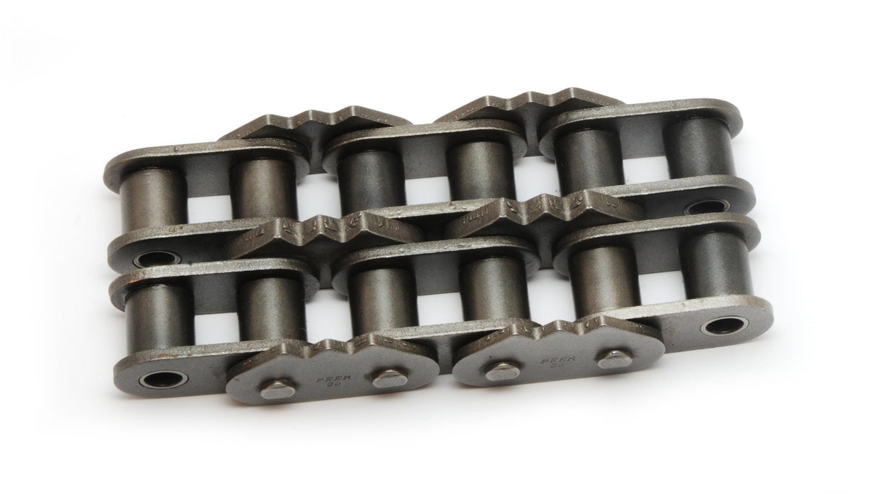 Specialty Chain, Sharptop Chain, 100 Pitch, Chain, Carbon Steel, 1-1/4" Pitch, 2 Strands,