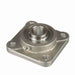 Mounted Stainless Steel Four Bolt Flange Ball Bearing 400 Series Stainless Steel SS Setscrew Lock Corrosion Resistant