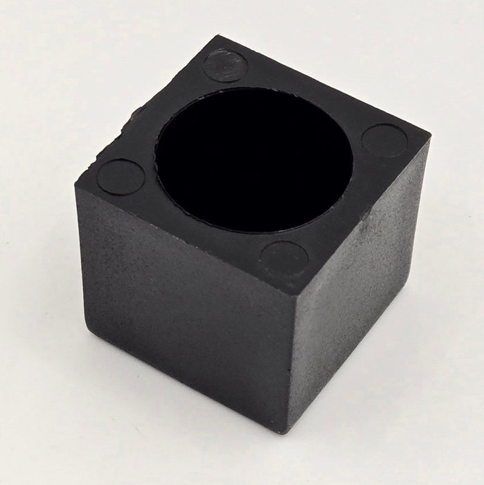 1"SQx3/4"Round Idle Inserts Black Nylon