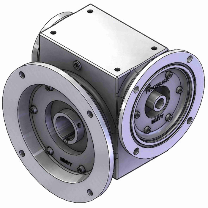 SS-FHMQ821-25-HL-140-20 Stainless Steel Washdown Worm Reducer