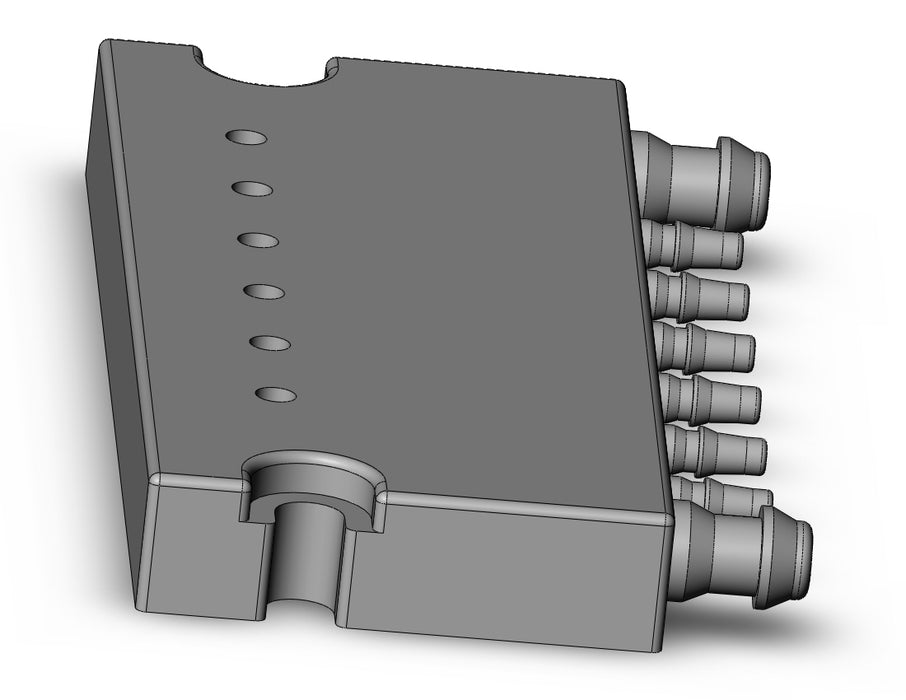 SS073A01-06C Base Mount, Separable Type Manifold