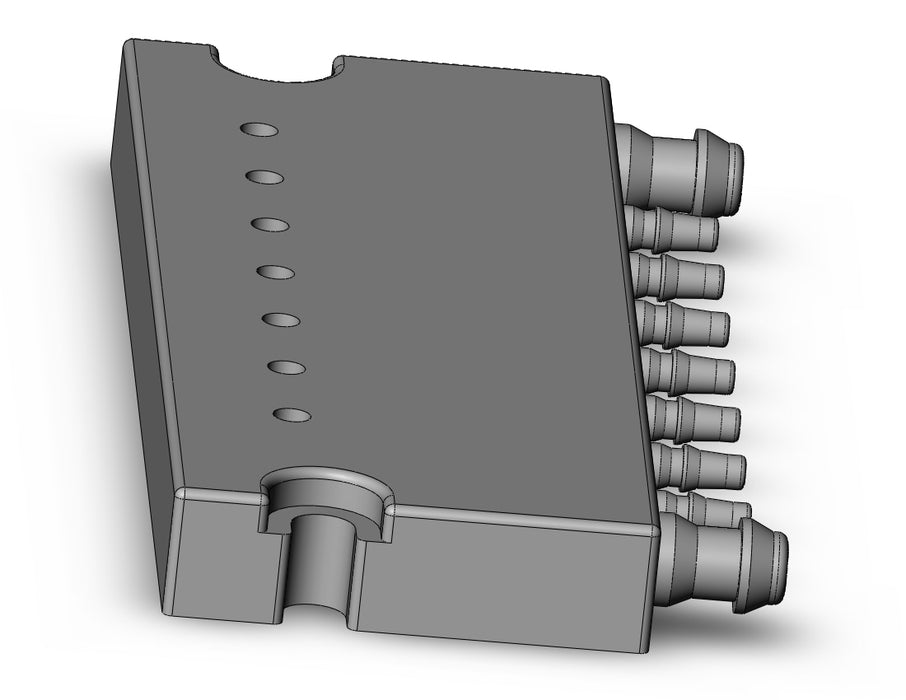 SS073A01-07C Base Mount, Separable Type Manifold