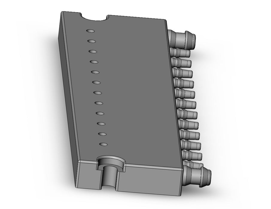 SS073A01-12C Base Mount, Separable Type Manifold