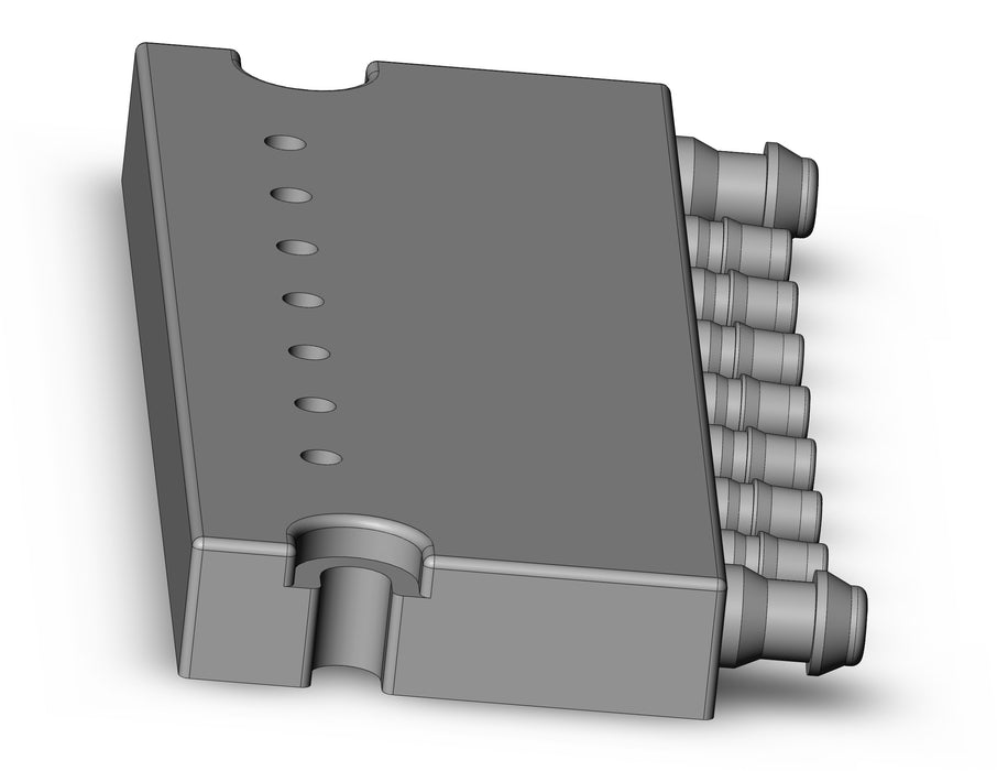 SS073A02-07C Base Mount, Separable Type Manifold