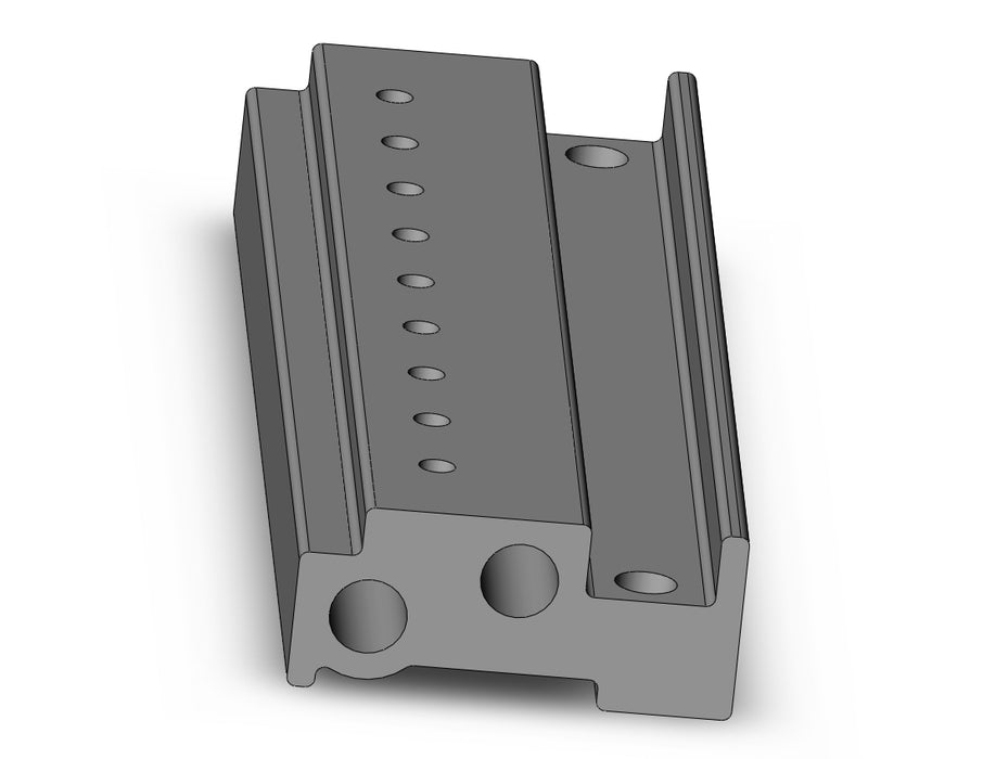 SS073B01-08C Base Mount, Bar Type Manifold