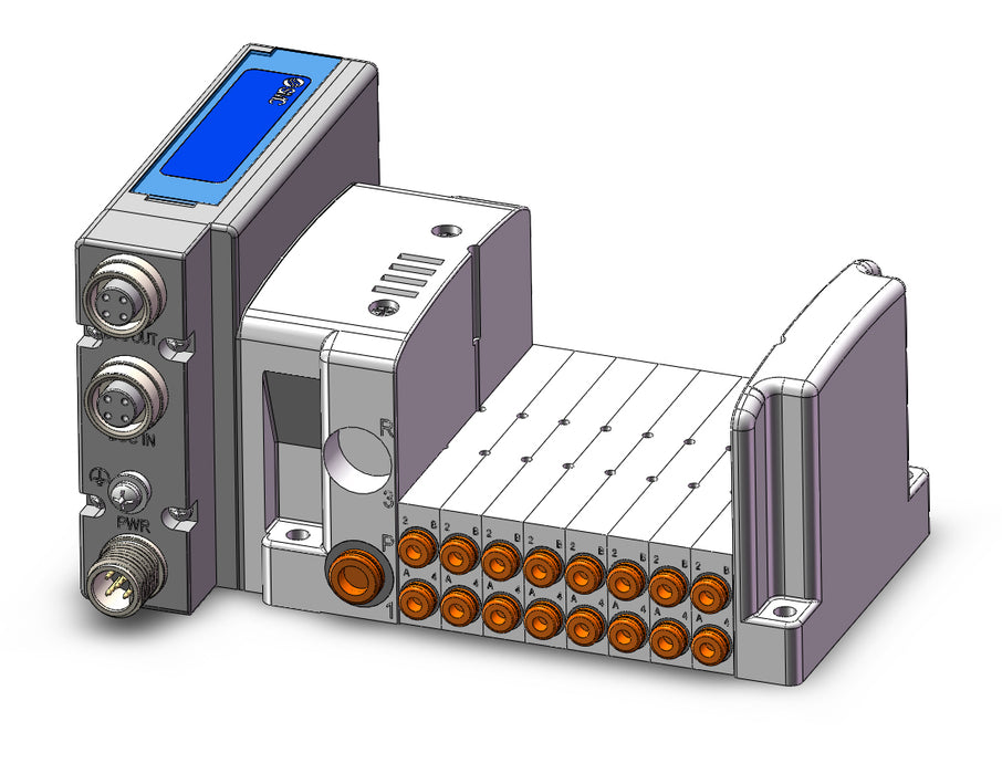 SS0750-08N1N7SDB-BS Plug-In Type Stacking Manifold