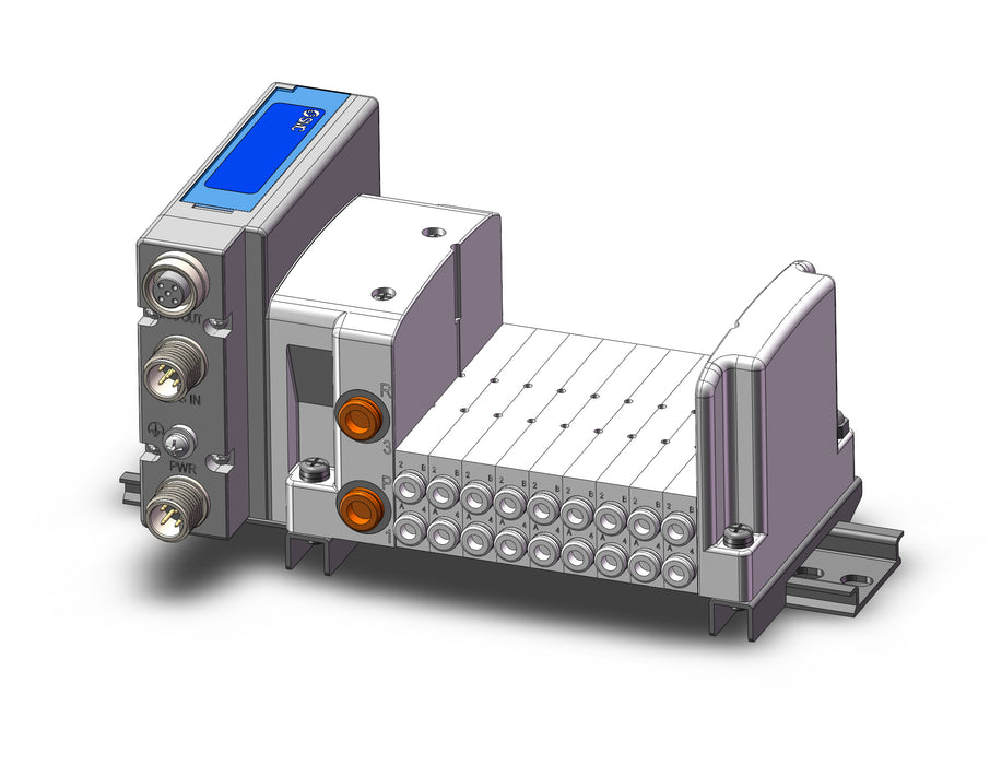 SS0750-09C4N7SQAN-D Plug-In Type Stacking Manifold