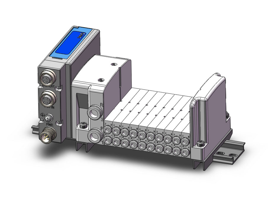 SS0750-10C4C8SEA-D Plug-In Type Stacking Manifold