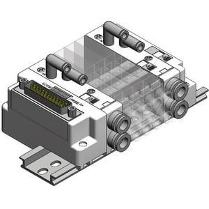 SS5J3-60FD1-04D Mfld, Plug-in, Connector Type
