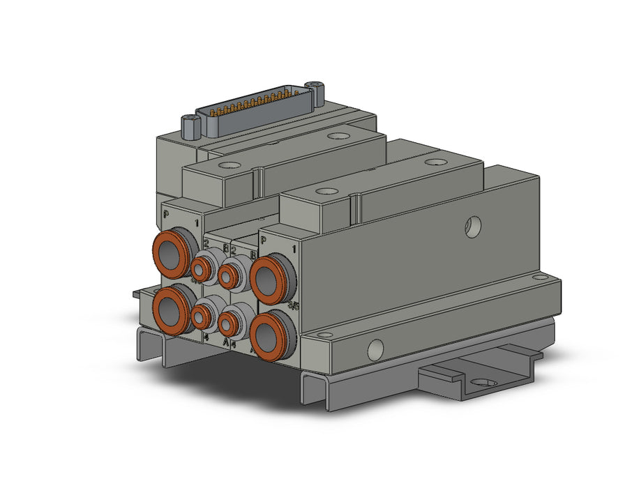 SS5V1-10FD1-02B-N1-D 5 Port Solenoid Valve Manifold