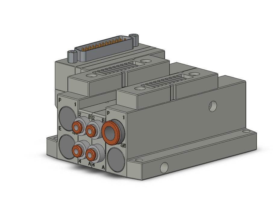 SS5V1-10FD1-02US-N1 5 Port Solenoid Valve Manifold