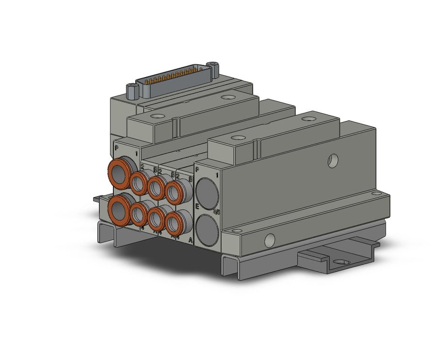 SS5V1-10FD1-03D-N7-D 5 Port Solenoid Valve Manifold